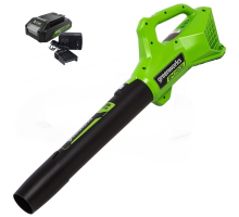 Воздуходув аккумуляторный Greenworks 24V G24ABK2 (1хАКБ 2Ач и ЗУ)