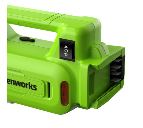 Домкрат автомобильный гидравлический аккумуляторный Greenworks G24JACK 24V, без АКБ и ЗУ