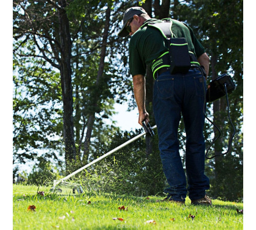 Поясной держатель с переходником для зарядки аккумуляторов Greenworks G82BC 82V