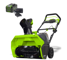 Снегоуборщик аккумуляторный Greenworks 40V GD40SB (1хАКБ 4 Ач и ЗУ) 51 см