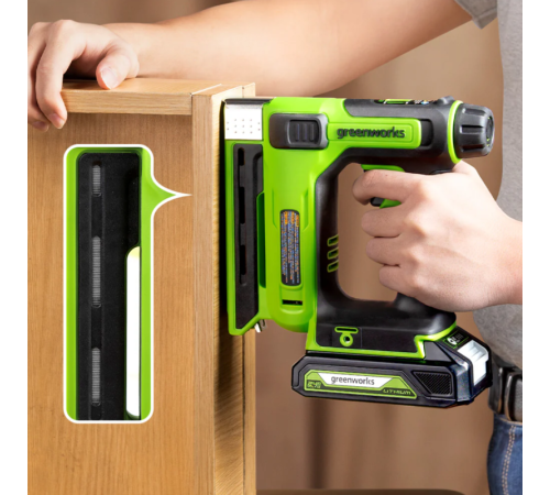 Степлер аккумуляторный Greenworks 24V G24CS10 (без АКБ и ЗУ)