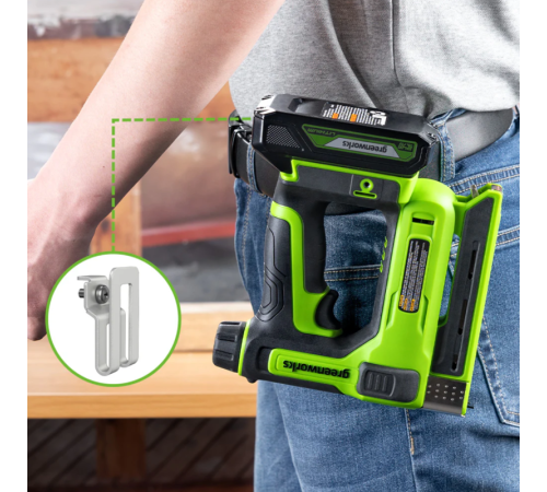 Степлер аккумуляторный Greenworks 24V G24CS10 (без АКБ и ЗУ)