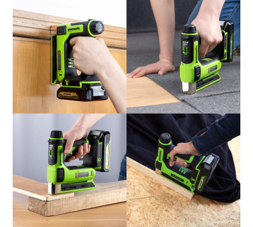 Степлер аккумуляторный Greenworks 24V G24CS10 (без АКБ и ЗУ)