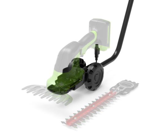 Рукоять удлинитель для садовых ножниц-кустореза аккумуляторного Greenworks 1600607