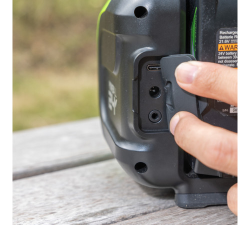 Беспроводная акустическая система аккумуляторная Greenworks GPT-MNBS 24V/220V, без АКБ и ЗУ