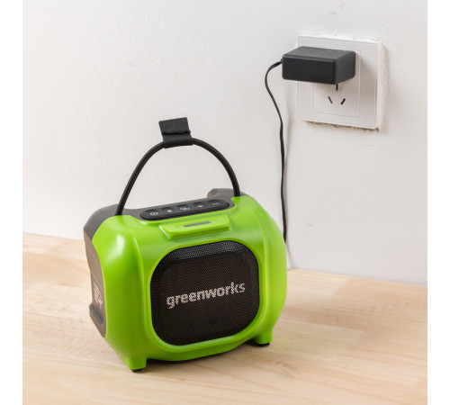 Беспроводная акустическая система аккумуляторная Greenworks GPT-MNBS 24V/220V, без АКБ и ЗУ