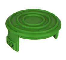 Крышка головки триммера пластиковая зеленая Greenworks