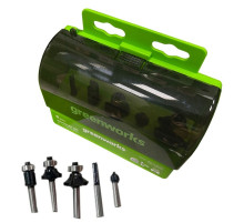 Набор фрез (5 шт.) для фрезера Greenworks