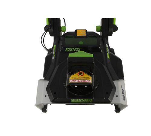 Снегоуборщик аккумуляторный Greenworks 82V GD82ST (без АКБ и ЗУ) 56см