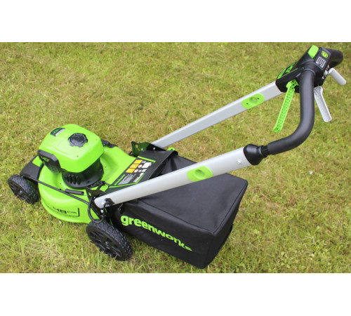 Газонокосилка аккумуляторная Greenworks 40V GD40LM48SP (без АКБ и ЗУ) 48см самоходная