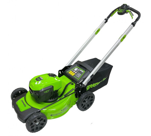 Газонокосилка аккумуляторная Greenworks 40V GD40LM48SP (без АКБ и ЗУ) 48см самоходная