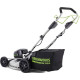 Колёсная газонокосилка Greenworks GD82LM46 (без АКБ)