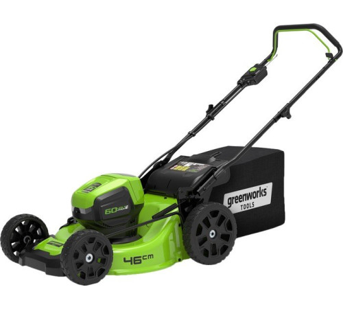 Газонокосилка аккумуляторная Greenworks 60V GD60LM46HP (без АКБ и ЗУ) 46 см