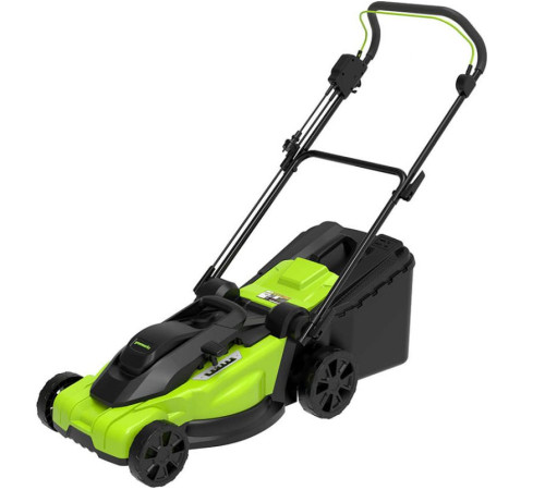 Газонокосилка электрическая Greenworks LM2000 2000Вт 43см