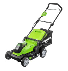 Колёсная газонокосилка Greenworks G40LM40 (с аккумулятором)