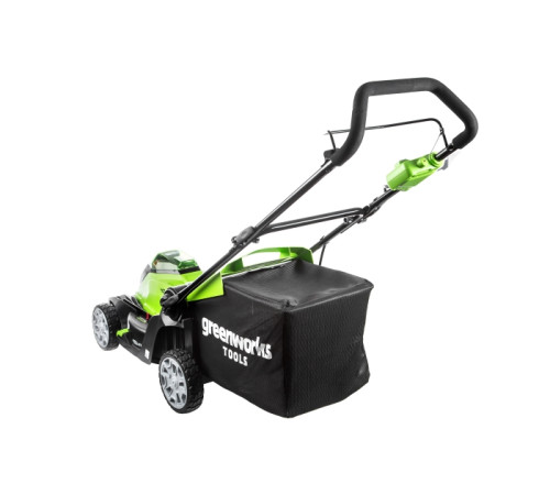 Колёсная газонокосилка Greenworks G40LM40 (с аккумулятором)
