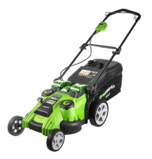 Колёсная газонокосилка Greenworks G40LM49DB (без АКБ)