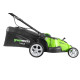 Колёсная газонокосилка Greenworks G40LM49DBK4 (с 1-м АКБ 4 Ah)