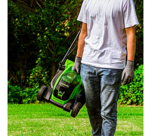Газонокосилка аккумуляторная Greenworks 24V GD24LM33 (без АКБ и ЗУ) 33см