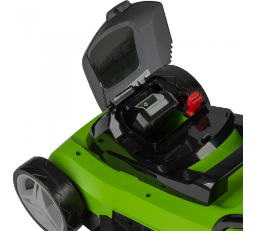 Газонокосилка аккумуляторная Greenworks 24V GD24LM33K4 (1хАКБ 4Ач и ЗУ) 33см