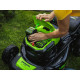 Газонокосилка аккумуляторная Greenworks 40V GD40LM46SP (без АКБ и ЗУ) 46см самоходная