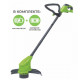 Триммер аккумуляторный Greenworks 24V G24LT25 (1хАКБ 2Ач и ЗУ) 25см