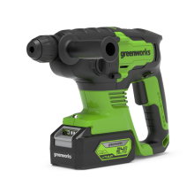 Перфоратор Greenworks GD24SDS2 3803007UB (с 1-им АКБ 4Ah)