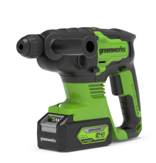 Перфоратор Greenworks GD24SDS2 3803007UB (с 1-им АКБ 4Ah)