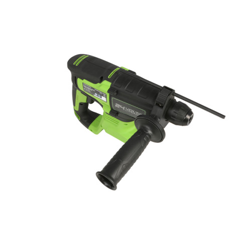 Перфоратор аккумуляторный Greenworks 24V GD24SDS2 (1хАКБ 4Ач и ЗУ) 2Дж в сумке