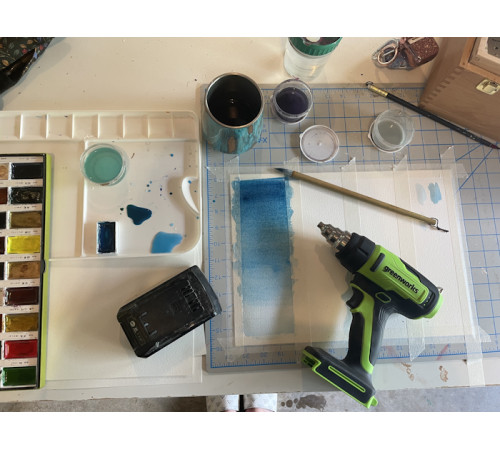 Фен строительный аккумуляторный Greenworks G24HG 24V (без АКБ и ЗУ)