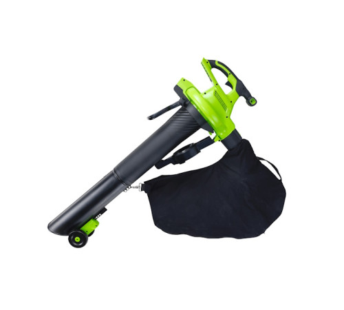 Воздуходув-пылесос садовый аккумуляторный Greenworks 40V GD40BVIIK4 (c 1хАКБ 4Ач и ЗУ)