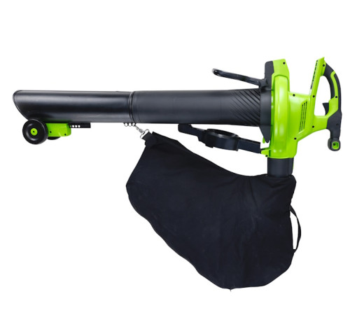 Воздуходув-пылесос садовый аккумуляторный Greenworks 40V GD40BVIIK4 (c 1хАКБ 4Ач и ЗУ)