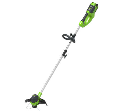 Триммер аккумуляторный Greenworks 40V G40LTK4 (1хАКБ 4 Ач и ЗУ) 30см