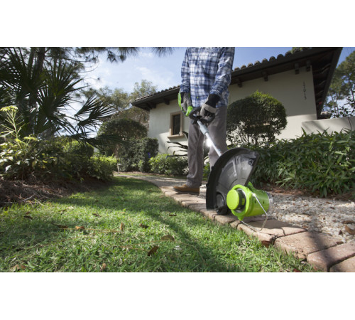 Триммер аккумуляторный Greenworks 40V G40LTK4 (1хАКБ 4 Ач и ЗУ) 30см