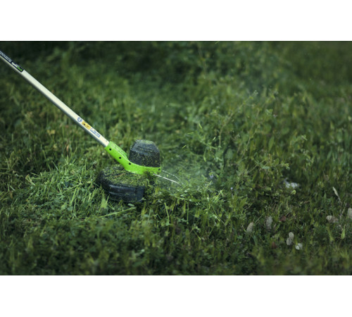 Триммер аккумуляторный Greenworks 40V G40LTK4 (1хАКБ 4 Ач и ЗУ) 30см