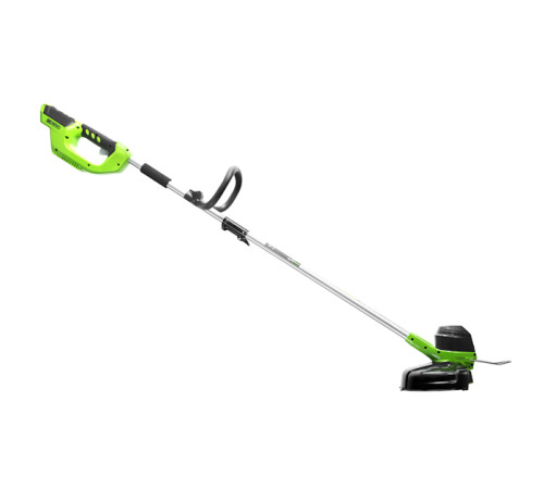 Триммер аккумуляторный Greenworks 40V G40LTK4 (1хАКБ 4 Ач и ЗУ) 30см