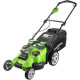 Колёсная газонокосилка Greenworks G40LM49DBK4 (с 1-м АКБ 4 Ah)