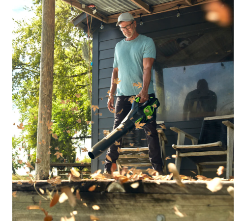 Воздуходув аккумуляторный Greenworks 60V GD60AB (без АКБ и ЗУ)