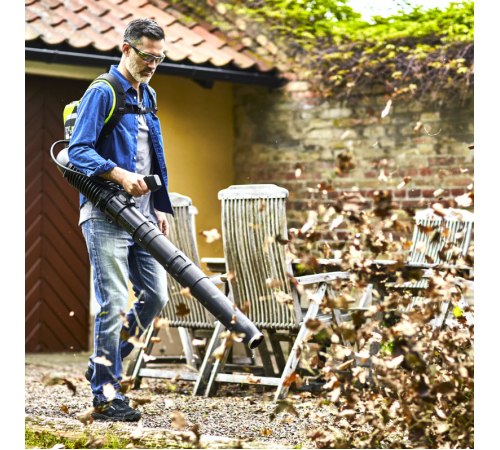 Воздуходув аккумуляторный Greenworks 60V GD60BPB (без АКБ и ЗУ) ранцевый