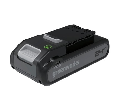 Аккумулятор Greenworks 24V 4Ач G24B4 + с двумя USB-C разъемами