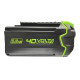 Аккумулятор Greenworks 40V 5Ач G40B5 (аналог арт. 2958607)