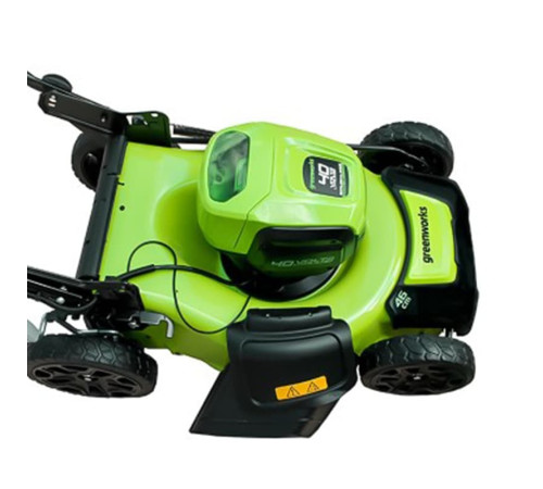 Газонокосилка аккумуляторная Greenworks 40V GD40LM46HP (1хАКБ 4Ач и ЗУ) 46см