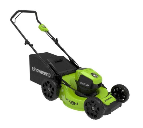 Газонокосилка аккумуляторная Greenworks 40V GD40LM46HP (1хАКБ 4Ач и ЗУ) 46см