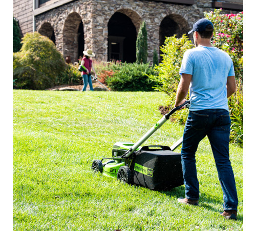 Газонокосилка аккумуляторная Greenworks 60V GD60LM51SP (без АКБ и ЗУ) 51см самоходная