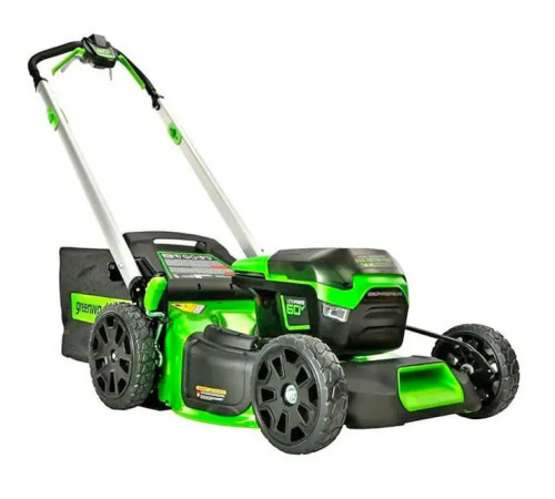 Газонокосилка аккумуляторная Greenworks 60V GD60LM51SP (без АКБ и ЗУ) 51см самоходная
