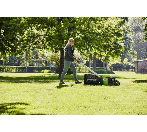 Газонокосилка аккумуляторная Greenworks 60V GD60LM51SP (без АКБ и ЗУ) 51см самоходная