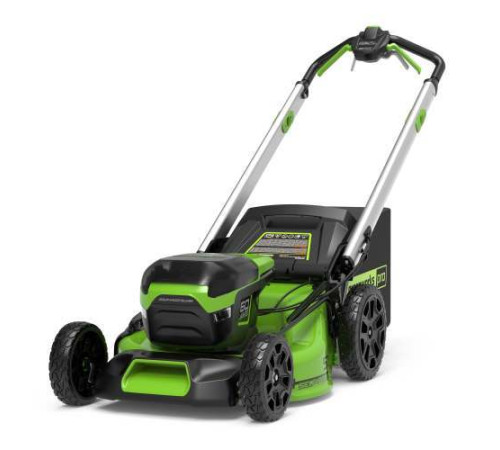 Газонокосилка аккумуляторная Greenworks 60V GD60LM51SPK4 (1хАКБ 4Ач и ЗУ) 51см самоходная