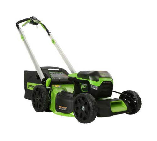Газонокосилка аккумуляторная Greenworks 60V GD60LM51SPK4 (1хАКБ 4Ач и ЗУ) 51см самоходная