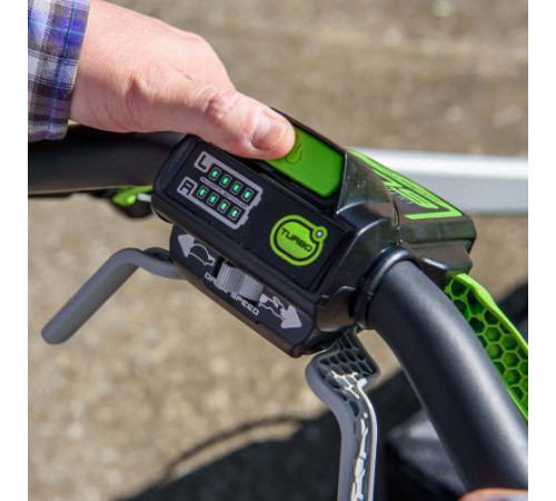 Газонокосилка аккумуляторная Greenworks 60V GD60LM51SPK4 (1хАКБ 4Ач и ЗУ) 51см самоходная