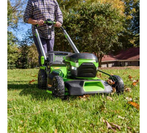 Газонокосилка аккумуляторная Greenworks 60V GD60LM51SPK4 (1хАКБ 4Ач и ЗУ) 51см самоходная